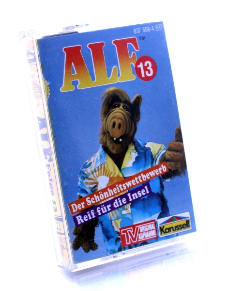 Alf MC Hörspielkassette Folge 13 - Der Schönheitswettbewerb & Reif für die Insel von Karussell